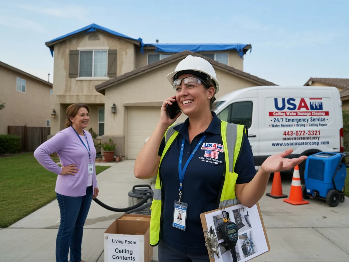 Ceiling Water Damage Restoration Bullard, TX FAQs